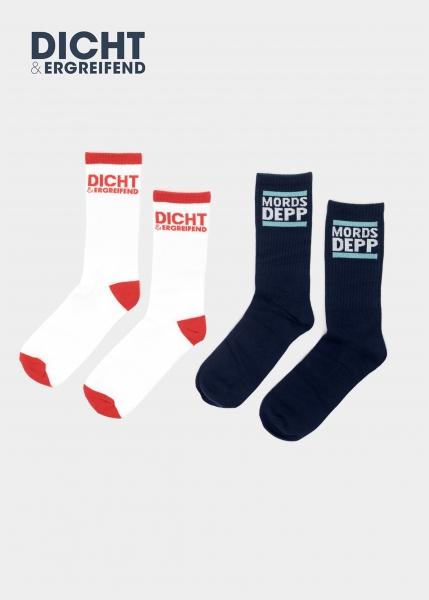 2er Socksbox "Dicht & Ergreifend"